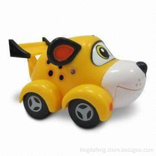 Pull Back Toy Car with Movable Wheels, Suitable for Children, Measures 6 x 5cm